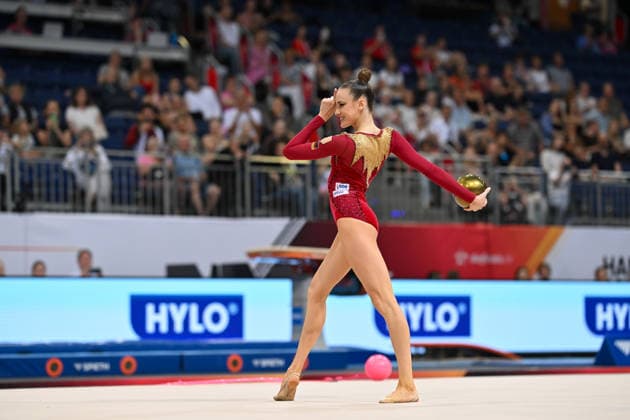 Darja Varfolomeev (TSV Schmiden 1902 e.V.) DIE FINALS 2026 - Deutsche Meisterschaften Rhythmische Sportgymnastik Mehrkampf, 25.07.2026 DIE FINALS 2026 - Deutsche Meisterschaften Rhythmische Sportgymnastik Mehrkampf, 25.07.2026 Hannover *** Darja Varfolomeev TSV Schmiden 1902 e.V. THE FINALS 2026 German Rhythmic Gymnastics Championships – All-Around, July 25, 2026 THE FINALS 2026 German Rhythmic Gymnastics Championships – All-Around, July 25, 2026, Hanover Copyright: xEibner-Pressefoto xHoepnerx EP_PHR