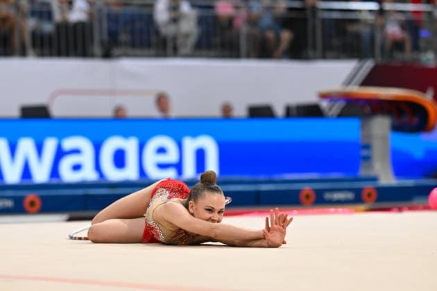 Viktoria Steinfeld (TSV Schmiden 1902 e.V.) DIE FINALS 2026 - Deutsche Meisterschaften Rhythmische Sportgymnastik Mehrkampf, 25.07.2026 DIE FINALS 2026 - Deutsche Meisterschaften Rhythmische Sportgymnastik Mehrkampf, 25.07.2026 Hannover *** Viktoria Steinfeld TSV Schmiden 1902 e.V. THE FINALS 2026 German Rhythmic Gymnastics Championships – All-Around, July 25, 2026 THE FINALS 2026 German Rhythmic Gymnastics Championships – All-Around, July 25, 2026, Hanover Copyright: xEibner-Pressefoto xHoepnerx EP_PHR