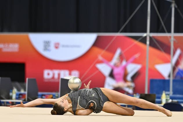 Lada Pusch (TSV Schmiden 1902 e.V.) DIE FINALS 2026 - Deutsche Meisterschaften Rhythmische Sportgymnastik Mehrkampf, 25.07.2026 DIE FINALS 2026 - Deutsche Meisterschaften Rhythmische Sportgymnastik Mehrkampf, 25.07.2026 Hannover *** Lada Pusch TSV Schmiden 1902 e.V. THE FINALS 2026 German Rhythmic Gymnastics All-Around Championships, July 25, 2026 THE FINALS 2026 German Rhythmic Gymnastics All-Around Championships, July 25, 2026, Hanover Copyright: xEibner-Pressefoto xHoepnerx EP_PHR