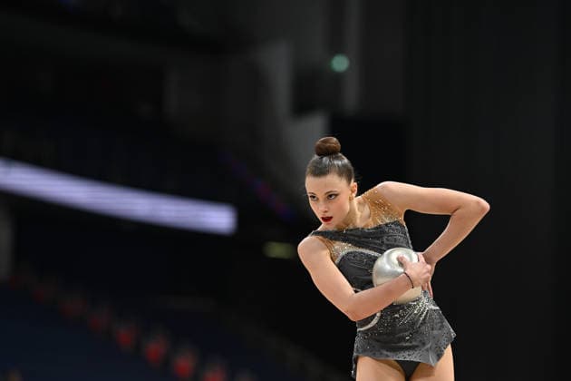 Lada Pusch (TSV Schmiden 1902 e.V.) DIE FINALS 2026 - Deutsche Meisterschaften Rhythmische Sportgymnastik Mehrkampf, 25.07.2026 DIE FINALS 2026 - Deutsche Meisterschaften Rhythmische Sportgymnastik Mehrkampf, 25.07.2026 Hannover *** Lada Pusch TSV Schmiden 1902 e.V. THE FINALS 2026 German Rhythmic Gymnastics All-Around Championships, July 25, 2026 THE FINALS 2026 German Rhythmic Gymnastics All-Around Championships, July 25, 2026, Hanover Copyright: xEibner-Pressefoto xHoepnerx EP_PHR