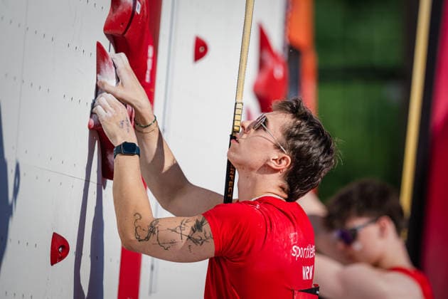 Die Finals 2026 - Speed-Klettern, 25.07.2026 Sebastian Lucke ist deutscher Meister im Speed-Klettern; Die Finals 2026 - Speed-Klettern am 25.07.2026 am Opernplatz, Hannover *** The 2026 Speed Climbing Finals, July 25, 2026: Sebastian Lucke is the German Speed Climbing Champion. The 2026 Speed Climbing Finals took place on July 25, 2026, at Opernplatz in Hanover. Copyright: xBEAUTIFULxSPORTS Tonhäuserx