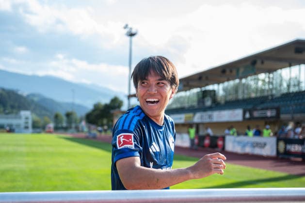 25.07.2026, Fussball, Saison 2026 2027, Vorbereitung, Testspiel: Fagiano Okayama - FC Schalke 04, Satoshi Tanaka (FC Schalke 04), xRHR-FOTO YYx *** July 25, 2026, Soccer, 2026–2027 Season, Preseason, Friendly Match: Fagiano Okayama vs. FC Schalke 04, Satoshi Tanaka, FC Schalke 04, xRHR PHOTO YYx Copyright: KROEGER RHR-FOTOx RHR-FOTO YY