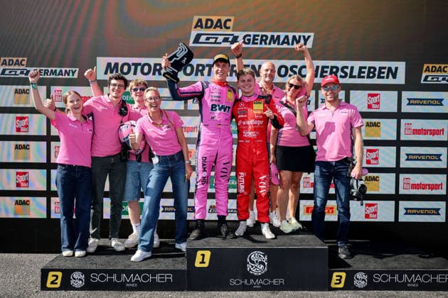 ADAC GT4 Germany, 5. + 6. Rennen Oschersleben 2026 08 Mercedes-AMG GT4, Mücke Motorsport: Alex Connor, Marius Schmid - picture by Gruppe C Photography Oschersleben Oschersleben Sachsen-Anhalt Germany Copyright: xGruppexCxPhotographyx