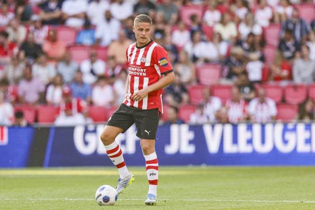 EINDHOVEN , 25-07-2025 , Philips stadium , season 2026 2027 , pre season friendly match , match between PSV and Villarreal CF , picture shows PSV Player Joey Veerman PSV - Villarreal (friendly)  x205200765x Copyright: