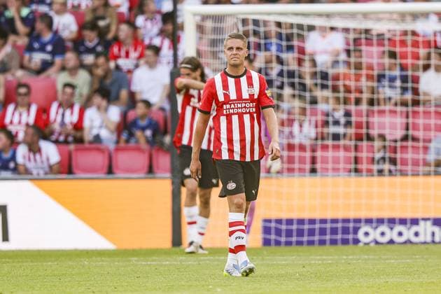 EINDHOVEN , 25-07-2025 , Philips stadium , season 2026 2027 , pre season friendly match , match between PSV and Villarreal CF , picture shows PSV Player Joey Veerman PSV - Villarreal (friendly)  x205200936x Copyright: