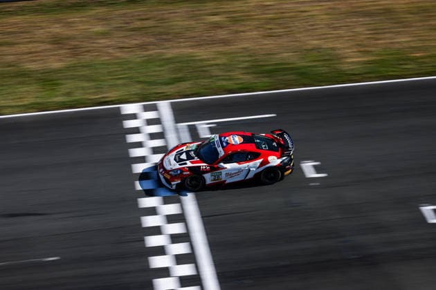 ADAC GT4 Germany, 5. + 6. Rennen Oschersleben 2026 20 Porsche 718 Cayman GT4 RS Clubsport, razoon - more than racing: Harald Huber, Jack James - picture by Gruppe C Photography Oschersleben Oschersleben Sachsen-Anhalt Germany Copyright: xGruppexCxPhotographyx