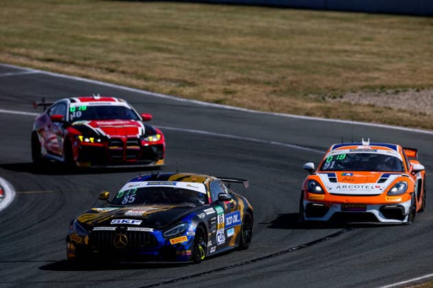 ADAC GT4 Germany, 5. + 6. Rennen Oschersleben 2026 85 Mercedes-AMG GT4, CV Performance X JP Motorsport: Kyam Potez, Jonathan Engström - picture by Gruppe C Photography Oschersleben Oschersleben Sachsen-Anhalt Germany Copyright: xGruppexCxPhotographyx