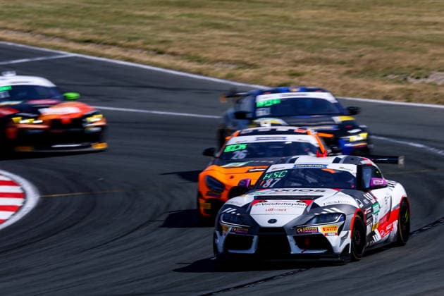 ADAC GT4 Germany, 5. + 6. Rennen Oschersleben 2026 87 Toyota GR Supra GT4 EVO2, CRT Lucas Cartelle, Hudson Schwartz - picture by Gruppe C Photography Oschersleben Oschersleben Sachsen-Anhalt Germany Copyright: xGruppexCxPhotographyx