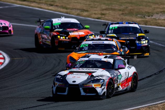 ADAC GT4 Germany, 5. + 6. Rennen Oschersleben 2026 87 Toyota GR Supra GT4 EVO2, CRT Lucas Cartelle, Hudson Schwartz - picture by Gruppe C Photography Oschersleben Oschersleben Sachsen-Anhalt Germany Copyright: xGruppexCxPhotographyx