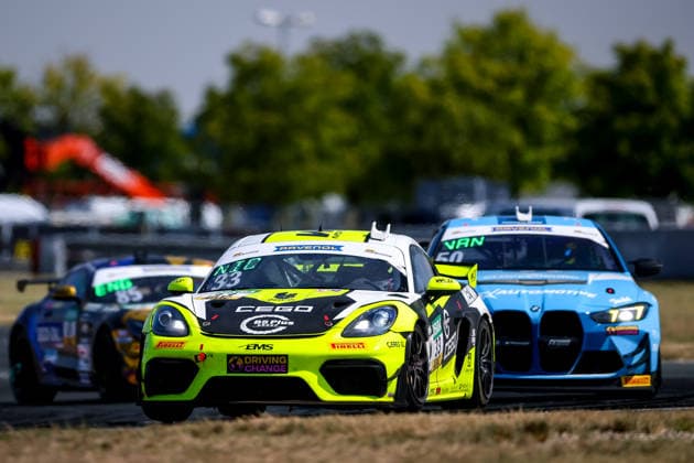 ADAC GT4 Germany, 5. + 6. Rennen Oschersleben 2026 33 Porsche 718 Cayman GT4 RS Clubsport, Avia W&S Motorsport: Nicolas Guillaume, Frederic Zebis - picture by Gruppe C Photography Oschersleben Oschersleben Sachsen-Anhalt Germany Copyright: xGruppexCxPhotographyx