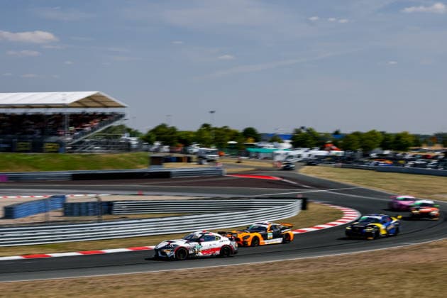 ADAC GT4 Germany, 5. + 6. Rennen Oschersleben 2026 87 Toyota GR Supra GT4 EVO2, CRT Lucas Cartelle, Hudson Schwartz - picture by Gruppe C Photography Oschersleben Oschersleben Sachsen-Anhalt Germany Copyright: xGruppexCxPhotographyx