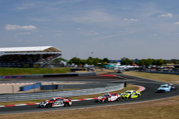 ADAC GT4 Germany, 5. + 6. Rennen Oschersleben 2026 32 Porsche 718 Cayman GT4 RS Clubsport, Avia W&S Motorsport: Tim Horell, Hendrik Still - picture by Gruppe C Photography Oschersleben Oschersleben Sachsen-Anhalt Germany Copyright: xGruppexCxPhotographyx
