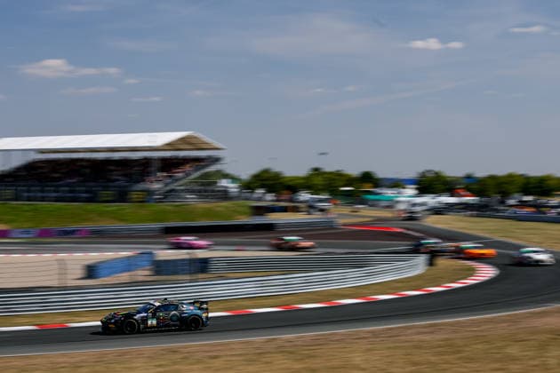 ADAC GT4 Germany, 5. + 6. Rennen Oschersleben 2026 04 Aston Martin Vantage AMR GT4 Evo, EastSide Motorsport: Jan Philipp Springob, Philipp Gogollok - picture by Gruppe C Photography Oschersleben Oschersleben Sachsen-Anhalt Germany Copyright: xGruppexCxPhotographyx