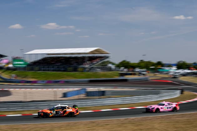 ADAC GT4 Germany, 5. + 6. Rennen Oschersleben 2026 77 BMW M4 GT4 Evo, ME Motorsport: Linus Hahne, Philip Wiskirchen - picture by Gruppe C Photography Oschersleben Oschersleben Sachsen-Anhalt Germany Copyright: xGruppexCxPhotographyx