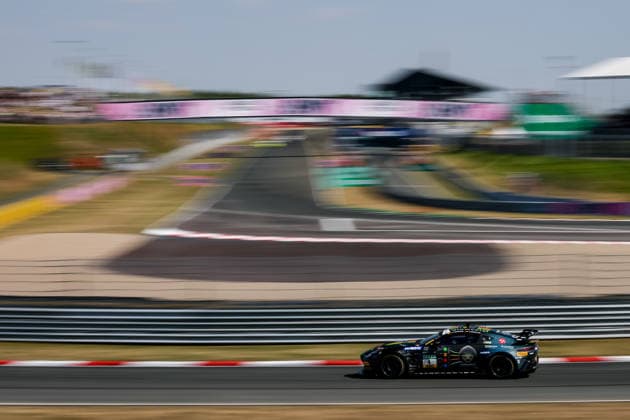 ADAC GT4 Germany, 5. + 6. Rennen Oschersleben 2026 04 Aston Martin Vantage AMR GT4 Evo, EastSide Motorsport: Jan Philipp Springob, Philipp Gogollok - picture by Gruppe C Photography Oschersleben Oschersleben Sachsen-Anhalt Germany Copyright: xGruppexCxPhotographyx