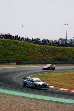 ADAC GT4 Germany, 5. + 6. Rennen Oschersleben 2026 66 BMW M4 GT4 Evo, ME Motorsport: Leon Bauchmüller, Lukas Stiefelhagen - picture by Gruppe C Photography Oschersleben Oschersleben Sachsen-Anhalt Germany Copyright: xGruppexCxPhotographyx