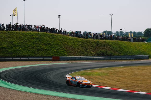 ADAC GT4 Germany, 5. + 6. Rennen Oschersleben 2026 91 Porsche 718 Cayman GT4 RS Clubsport, Team Wimmer Werk Motorsport: Jesper Bruno Jensen, Laurenz Rühl - picture by Gruppe C Photography Oschersleben Oschersleben Sachsen-Anhalt Germany Copyright: xGruppexCxPhotographyx