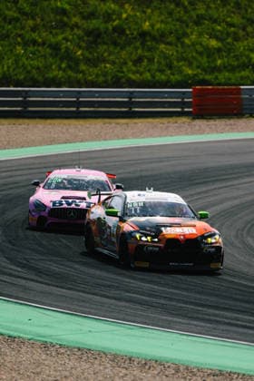 ADAC GT4 Germany, 5. + 6. Rennen Oschersleben 2026 77 BMW M4 GT4 Evo, ME Motorsport: Linus Hahne, Philip Wiskirchen - picture by Gruppe C Photography Oschersleben Oschersleben Sachsen-Anhalt Germany Copyright: xGruppexCxPhotographyx