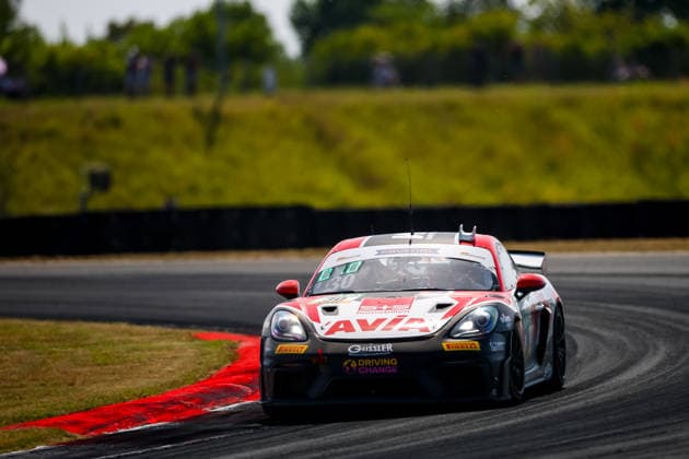 ADAC GT4 Germany, 5. + 6. Rennen Oschersleben 2026 30 Porsche 718 Cayman GT4 RS Clubsport, Avia W&S Motorsport: Maximilian Schreyer, Alon Gabbay - picture by Gruppe C Photography Oschersleben Oschersleben Sachsen-Anhalt Germany Copyright: xGruppexCxPhotographyx