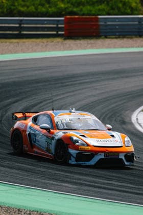 ADAC GT4 Germany, 5. + 6. Rennen Oschersleben 2026 91 Porsche 718 Cayman GT4 RS Clubsport, Team Wimmer Werk Motorsport: Jesper Bruno Jensen, Laurenz Rühl - picture by Gruppe C Photography Oschersleben Oschersleben Sachsen-Anhalt Germany Copyright: xGruppexCxPhotographyx