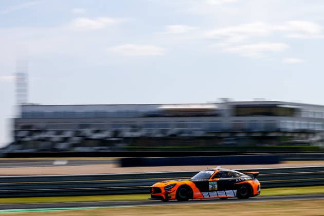 ADAC GT4 Germany, 5. + 6. Rennen Oschersleben 2026 26 Mercedes-AMG GT4, PROsport Racing: Marek Böckmann, Roman Fellner-Feldegg - picture by Gruppe C Photography Oschersleben Oschersleben Sachsen-Anhalt Germany Copyright: xGruppexCxPhotographyx