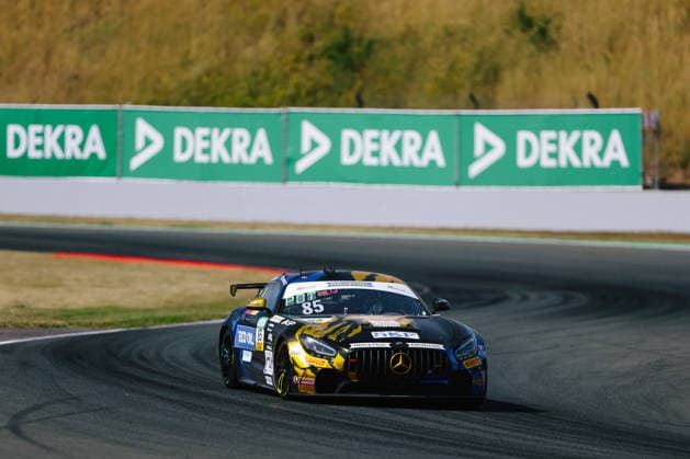 ADAC GT4 Germany, 5. + 6. Rennen Oschersleben 2026 85 Mercedes-AMG GT4, CV Performance X JP Motorsport: Kyam Potez, Jonathan Engström - picture by Gruppe C Photography Oschersleben Oschersleben Sachsen-Anhalt Germany Copyright: xGruppexCxPhotographyx