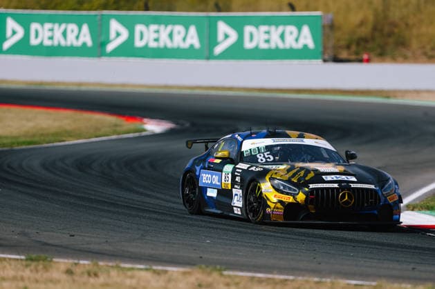 ADAC GT4 Germany, 5. + 6. Rennen Oschersleben 2026 85 Mercedes-AMG GT4, CV Performance X JP Motorsport: Kyam Potez, Jonathan Engström - picture by Gruppe C Photography Oschersleben Oschersleben Sachsen-Anhalt Germany Copyright: xGruppexCxPhotographyx