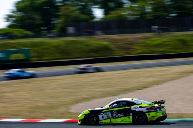 ADAC GT4 Germany, 5. + 6. Rennen Oschersleben 2026 33 Porsche 718 Cayman GT4 RS Clubsport, Avia W&S Motorsport: Nicolas Guillaume, Frederic Zebis - picture by Gruppe C Photography Oschersleben Oschersleben Sachsen-Anhalt Germany Copyright: xGruppexCxPhotographyx