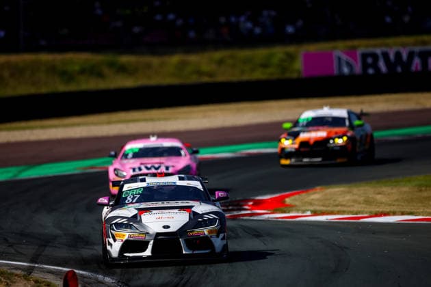 ADAC GT4 Germany, 5. + 6. Rennen Oschersleben 2026 87 Toyota GR Supra GT4 EVO2, CRT Lucas Cartelle, Hudson Schwartz - picture by Gruppe C Photography Oschersleben Oschersleben Sachsen-Anhalt Germany Copyright: xGruppexCxPhotographyx