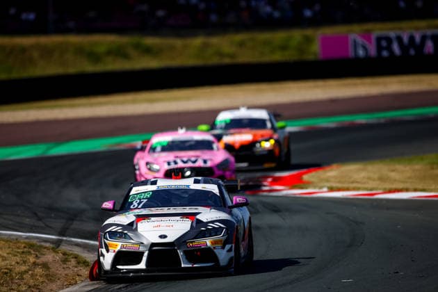 ADAC GT4 Germany, 5. + 6. Rennen Oschersleben 2026 87 Toyota GR Supra GT4 EVO2, CRT Lucas Cartelle, Hudson Schwartz - picture by Gruppe C Photography Oschersleben Oschersleben Sachsen-Anhalt Germany Copyright: xGruppexCxPhotographyx