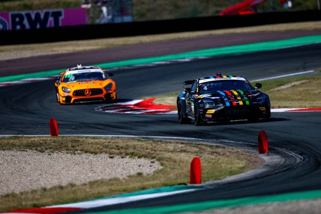 ADAC GT4 Germany, 5. + 6. Rennen Oschersleben 2026 04 Aston Martin Vantage AMR GT4 Evo, EastSide Motorsport: Jan Philipp Springob, Philipp Gogollok - picture by Gruppe C Photography Oschersleben Oschersleben Sachsen-Anhalt Germany Copyright: xGruppexCxPhotographyx