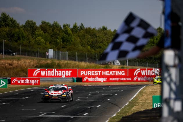 ADAC GT4 Germany, 5. + 6. Rennen Oschersleben 2026 30 Porsche 718 Cayman GT4 RS Clubsport, Avia W&S Motorsport: Maximilian Schreyer, Alon Gabbay - picture by Gruppe C Photography Oschersleben Oschersleben Sachsen-Anhalt Germany Copyright: xGruppexCxPhotographyx