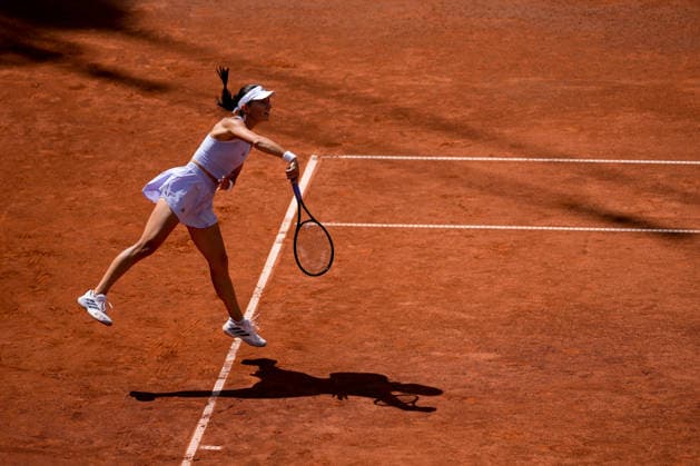 MSC Hamburg Ladies Open - Day 6 Elina Avanesyan of Armenia plays against fourth seed Anna Bondar of Hungary during their semi-final match at the 2026 MSC Hamburg Ladies Open women s tennis tournament at Am Rothenbaum in Hamburg, Germany. Hamburg Hamburg Germany  Copyright: xOwenxHammondx originalFilename:hammond-2026msch260725_np9Jc.jpg