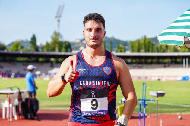 OLIVIERI Giorgio during the 2026 Italian Absolute Championships at the Stadium Luigi Ridolfi , Florence, Italy - July 25, 2026. - Athletics  Copyright: xx