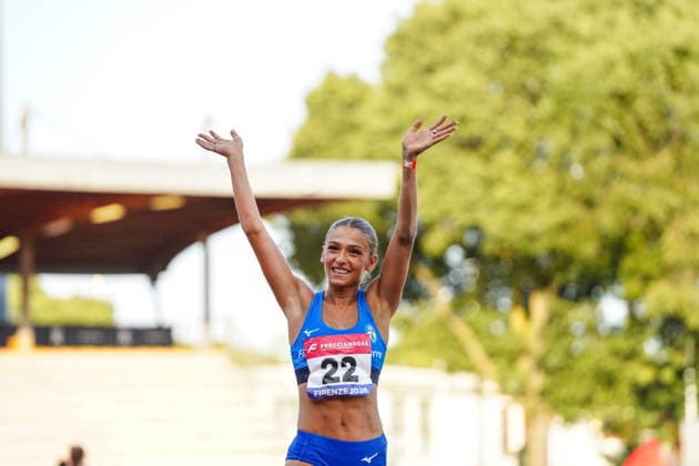 SARACENI Erika during the 2026 Italian Absolute Championships at the Stadium Luigi Ridolfi , Florence, Italy - July 25, 2026. - Athletics  Copyright: xx