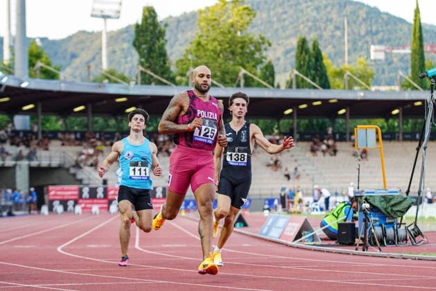 JACOBS Lamont Marcell during the 2026 Italian Absolute Championships at the Stadium Luigi Ridolfi , Florence, Italy - July 25, 2026. - Athletics  Copyright: xx