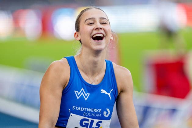 Wattenscheid, 25.07.2026, Leichathletik, Deutsche Meisterschaften Bochum-Wattenscheid Lohrheidestadion NRW Germany *** Wattenscheid, July 25, 2026, Track and Field, German Championships, Bochum Wattenscheid, Lohrheidestadion, North Rhine-Westphalia, Germany