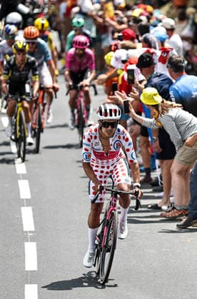 CYCLING - Tour de France 2026 ALPE D HUEZ,FRANCE,25.JUL.26 - CYCLING - Tour de France, stage 20, Le Bourg d Oisans - Alpe d Huez. Image shows Richard Carapaz (ECU EF EDUCATION - EASYPOST).  GEPAxpictures xChrisxBauer