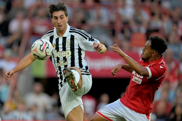Standard de Liege v Juventus - Jupiler Pro League Friendly LIEGE, BELGIUM - JULY 25 : Miretti Fabio of Juventus during the Jupiler Pro League friendly match between Standard de Liege and Juventus on July 25, 2026 in Liege, Belgium, 25 07 2026 Liege Belgium  Copyright: xSesx