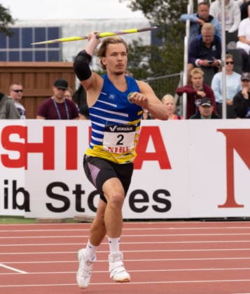 July 25, 2026, Jyvaskyla, Central Finland, Finland: Eemil Porvari of Club Hartolan Voima competes in the men s javelin qualification during the Kalevan Kisat 2026 Finnish Athletics Championships at Harju Stadium in Jyvaskyla, Finland, on July 25, 2026. . Jyvaskyla Finland - ZUMAt172 0862646541st Copyright: xJosexTabaresx