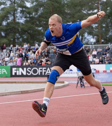 July 25, 2026, Jyvaskyla, Central Finland, Finland: Taneli Juutinen of club Pudasjarven Urheilijat competes in the men s javelin qualification during the Kalevan Kisat 2026 Finnish Athletics Championships at Harju Stadium in Jyvaskyla, Finland, on July 25, 2026. . Jyvaskyla Finland - ZUMAt172 0862646589st Copyright: xJosexTabaresx