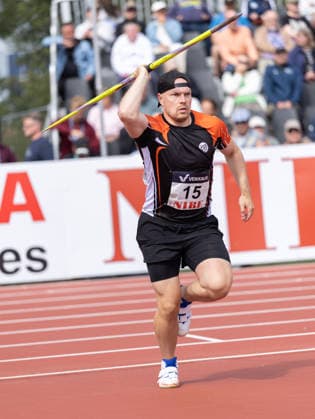 July 25, 2026, Jyvaskyla, Central Finland, Finland: Tino Makela of club Pyhaselan Urheilijat. competes in the men s javelin qualification during the Kalevan Kisat 2026 Finnish Athletics Championships at Harju Stadium in Jyvaskyla, Finland, on July 25, 2026. . Jyvaskyla Finland - ZUMAt172 0862646602st Copyright: xJosexTabaresx