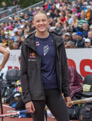 July 25, 2026, Jyvaskyla, Central Finland, Finland: JYVASKYLA, FINLAND - JULY 25, 2026: Wilma Heltela of Salon Vilpas Yleisurheilu competes in the women s pole vault final during the Kalevan Kisat 2026 at Harjun Stadium in Jyvaskyla, Finland. Heltela entered the competition as the leading favorite with a personal best of 4.85 metres and the best season performance among the finalists. Jyvaskyla Finland - ZUMAt172 0862647093st Copyright: xJosexTabaresx