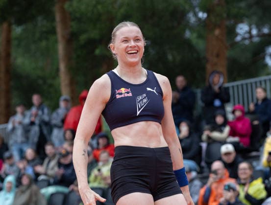 July 25, 2026, Jyvaskyla, Central Finland, Finland: JYVASKYLA, FINLAND - JULY 25, 2026: Wilma Heltela of Salon Vilpas Yleisurheilu competes in the women s pole vault final during the Kalevan Kisat 2026 at Harjun Stadium in Jyvaskyla, Finland. Heltela entered the competition as the leading favorite with a personal best of 4.85 metres and the best season performance among the finalists. Jyvaskyla Finland - ZUMAt172 0862653711st Copyright: xJosexTabaresx
