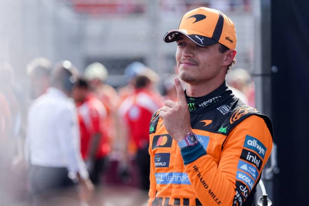 July 25, 2026, Budapest, Hungary: Lando Norris of McLaren is seen after qualifying ahead Formula 1 Hungarian Grand Prix at the Hungaroring circuit in Mogyorod near Budapest on July 25th, 2026. F1 2026: Hungarian Grand Prix  - ZUMAz156 0862649452st Copyright: xBeataxZawrzelx