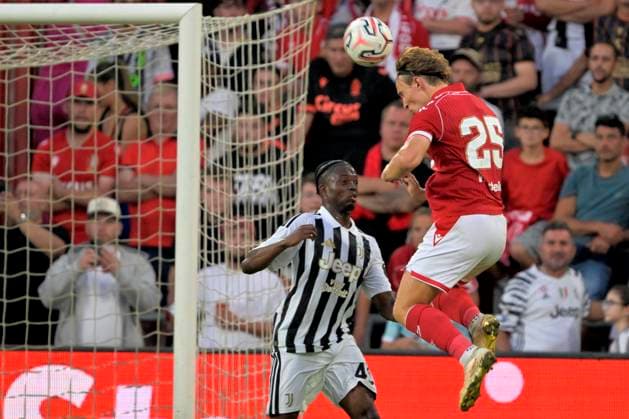 Standard de Liege v Juventus - Jupiler Pro League Friendly LIEGE, BELGIUM - JULY 25 : Hautekiet Ibe defender of Standard de Liege during the Jupiler Pro League friendly match between Standard de Liege and Juventus on July 25, 2026 in Liege, Belgium, 25 07 2026 Liege Belgium  Copyright: xSesx