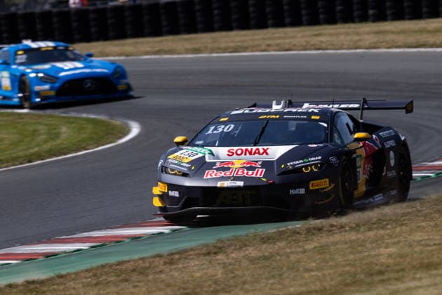 GER, DTM, 9. & 10. Lauf, Motorsport Arena Oschersleben 25.07.2026, Motorsport Arena, Oschersleben, GER, DTM, 9. & 10. Lauf, Motorsport Arena Oschersleben Luca Engstler, Team Abt Lamborghini Temerario GT3 Â Foto: Alexander Trienitz Oschersleben Motorsport Arena Sachsen-Anhalt Deutschland *** GER, DTM, Round 9 of 10, Motorsport Arena Oschersleben, July 25, 2026, Motorsport Arena, Oschersleben, GER, DTM, Round 9 of 10, Motorsport Arena Oschersleben Luca Engstler, Team Abt Lamborghini Temerario GT3 Photo by Alexander Trienitz Oschersleben Motorsport Arena Saxony-Anhalt Germany