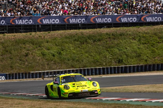 GER, DTM, 9. & 10. Lauf, Motorsport Arena Oschersleben 25.07.2026, Motorsport Arena, Oschersleben, GER, DTM, 9. & 10. Lauf, Motorsport Arena Oschersleben Thomas Preining, Manthey Porsche 911 GT3 R Evo Â Foto: Alexander Trienitz Oschersleben Motorsport Arena Sachsen-Anhalt Deutschland *** GER, DTM, Round 9 of 10, Motorsport Arena Oschersleben, July 25, 2026, Motorsport Arena, Oschersleben, GER, DTM, Round 9 of 10, Motorsport Arena Oschersleben Thomas Preining, Manthey Porsche 911 GT3 R Evo Photo by Alexander Trienitz Oschersleben Motorsport Arena Saxony-Anhalt Germany