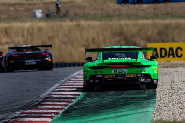 GER, DTM, 9. & 10. Lauf, Motorsport Arena Oschersleben 25.07.2026, Motorsport Arena, Oschersleben, GER, DTM, 9. & 10. Lauf, Motorsport Arena Oschersleben Ricardo Feller, Manthey Porsche 911 GT3 R Evo Â Foto: Alexander Trienitz Oschersleben Motorsport Arena Sachsen-Anhalt Deutschland *** GER, DTM, Round 9 of 10, Motorsport Arena Oschersleben, July 25, 2026, Motorsport Arena, Oschersleben, GER, DTM, Round 9 of 10, Motorsport Arena Oschersleben Ricardo Feller, Manthey Porsche 911 GT3 R Evo Photo by Alexander Trienitz Oschersleben Motorsport Arena Saxony-Anhalt Germany