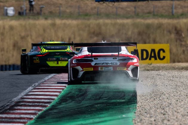 GER, DTM, 9. & 10. Lauf, Motorsport Arena Oschersleben 25.07.2026, Motorsport Arena, Oschersleben, GER, DTM, 9. & 10. Lauf, Motorsport Arena Oschersleben Tom Kalender, Mercedes-AMG Team Landgraf Mercedes-AMG GT3 Â Foto: Alexander Trienitz Oschersleben Motorsport Arena Sachsen-Anhalt Deutschland *** GER, DTM, Round 9 of 10, Motorsport Arena Oschersleben, July 25, 2026, Motorsport Arena, Oschersleben, GER, DTM, Round 9 of 10, Motorsport Arena Oschersleben, Tom Kalender, Mercedes-AMG Team Landgraf, Mercedes-AMG GT3. Photo by Alexander Trienitz, Oschersleben Motorsport Arena, Saxony-Anhalt, Germany